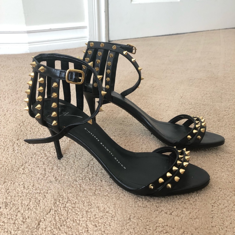 Giuseppe zanotti sandals Gold Stud Heels